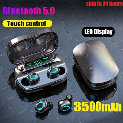 Écouteurs True Wireless Sport Waterproof à Contrôle Tactile