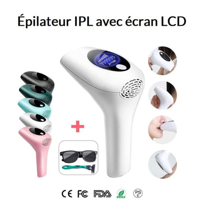 Épilateur à Lumière Pulsée Intense Ipl 999 Flashs Visage