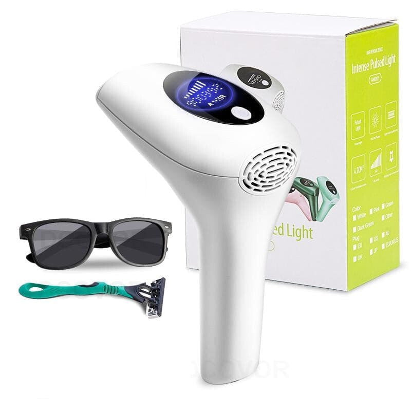 Épilateur à Lumière Pulsée Intense Ipl 999 Flashs Visage