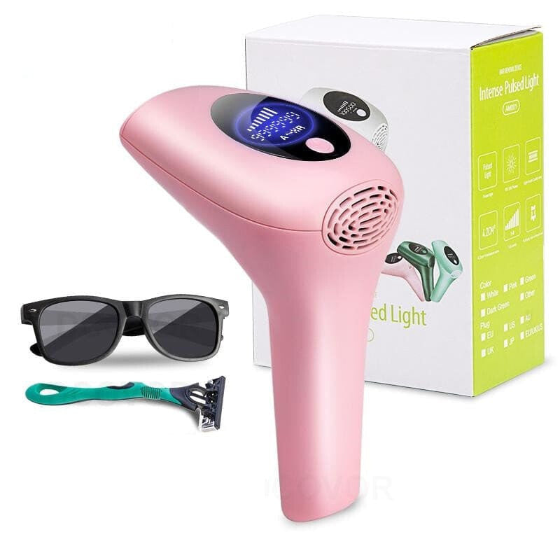 Épilateur à Lumière Pulsée Intense Ipl 999 Flashs Visage