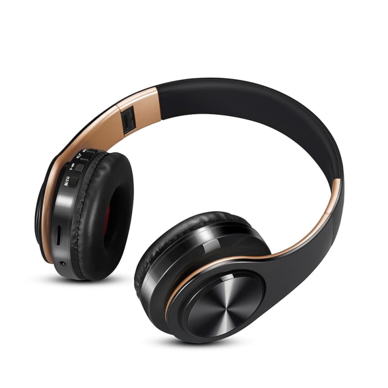 Cascos De Música Auriculares Inalámbricos Bluetooth Plegables Con